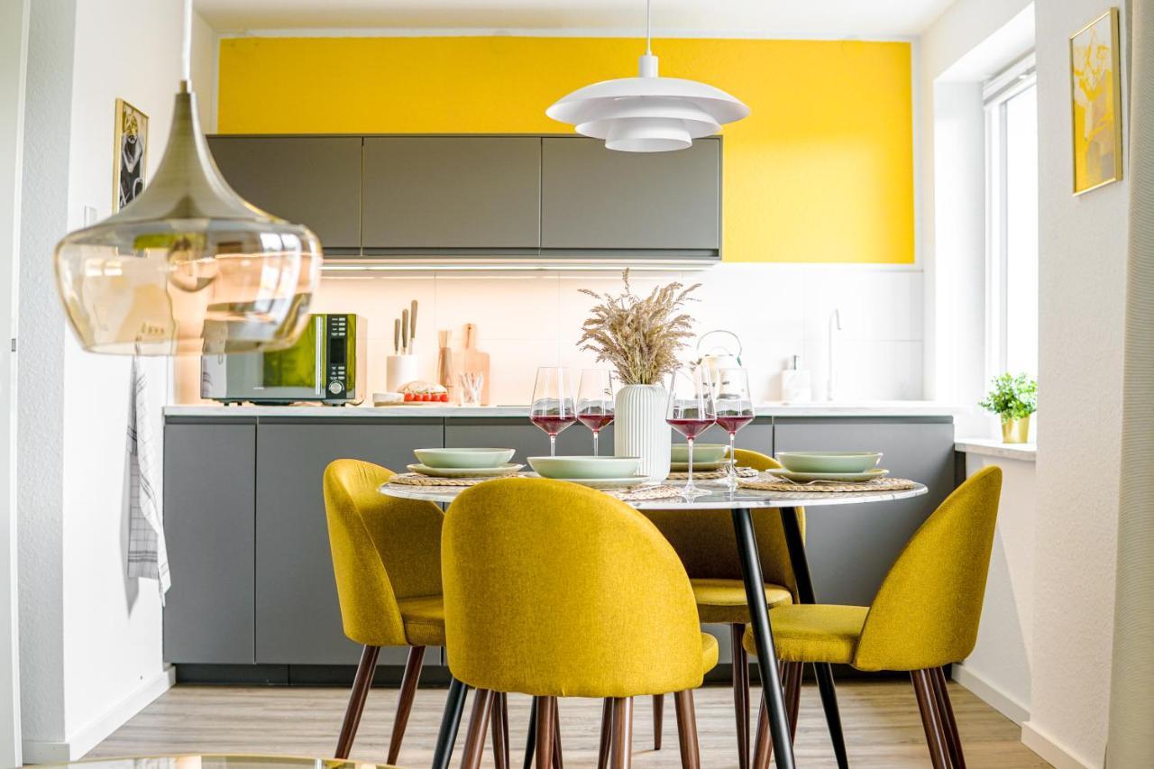 Homefy Come-Together Apartment - Balkon - Aufzug - Free Parking - Smart Tvs Essen Exteriér fotografie