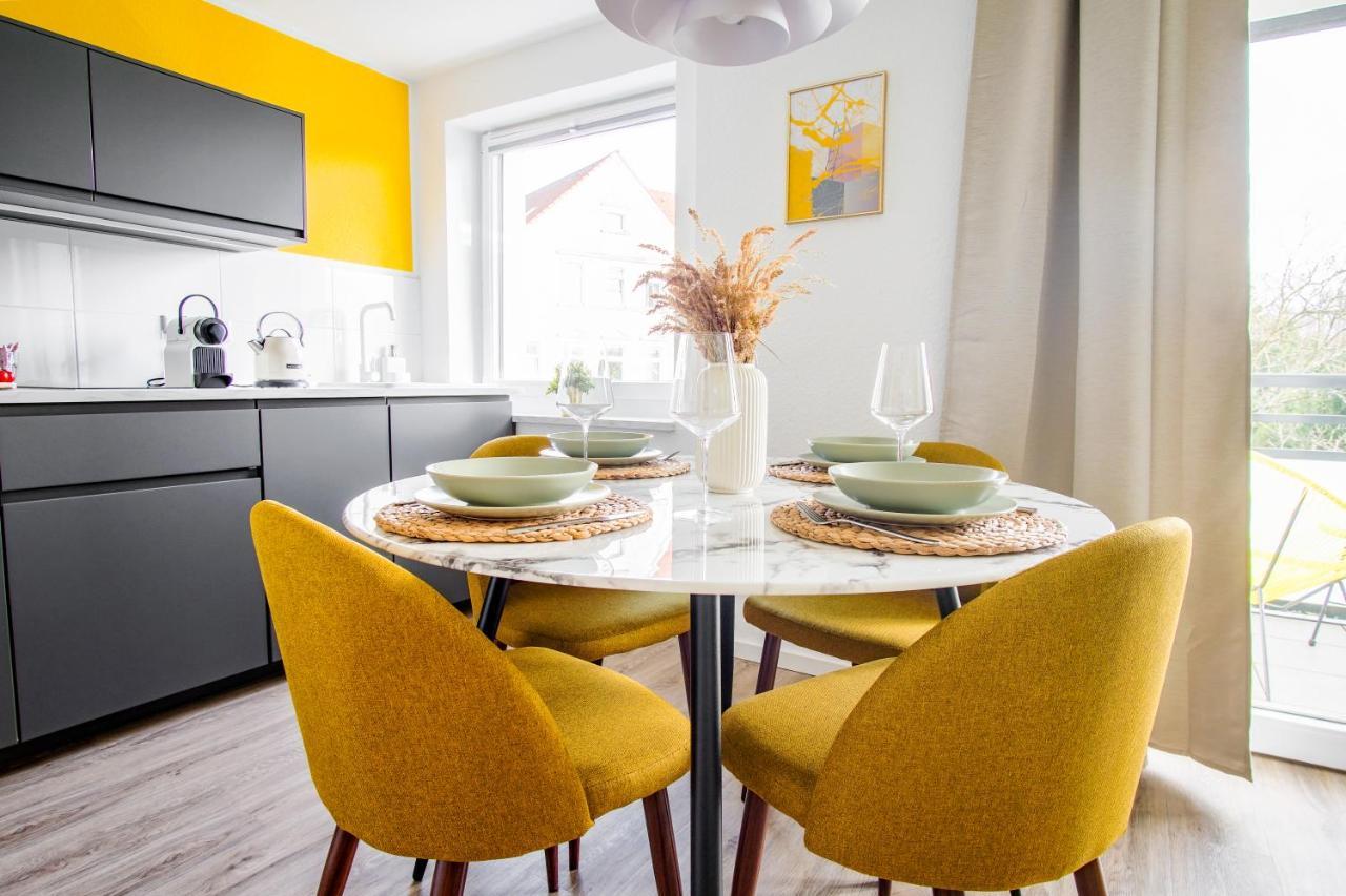 Homefy Come-Together Apartment - Balkon - Aufzug - Free Parking - Smart Tvs Essen Exteriér fotografie